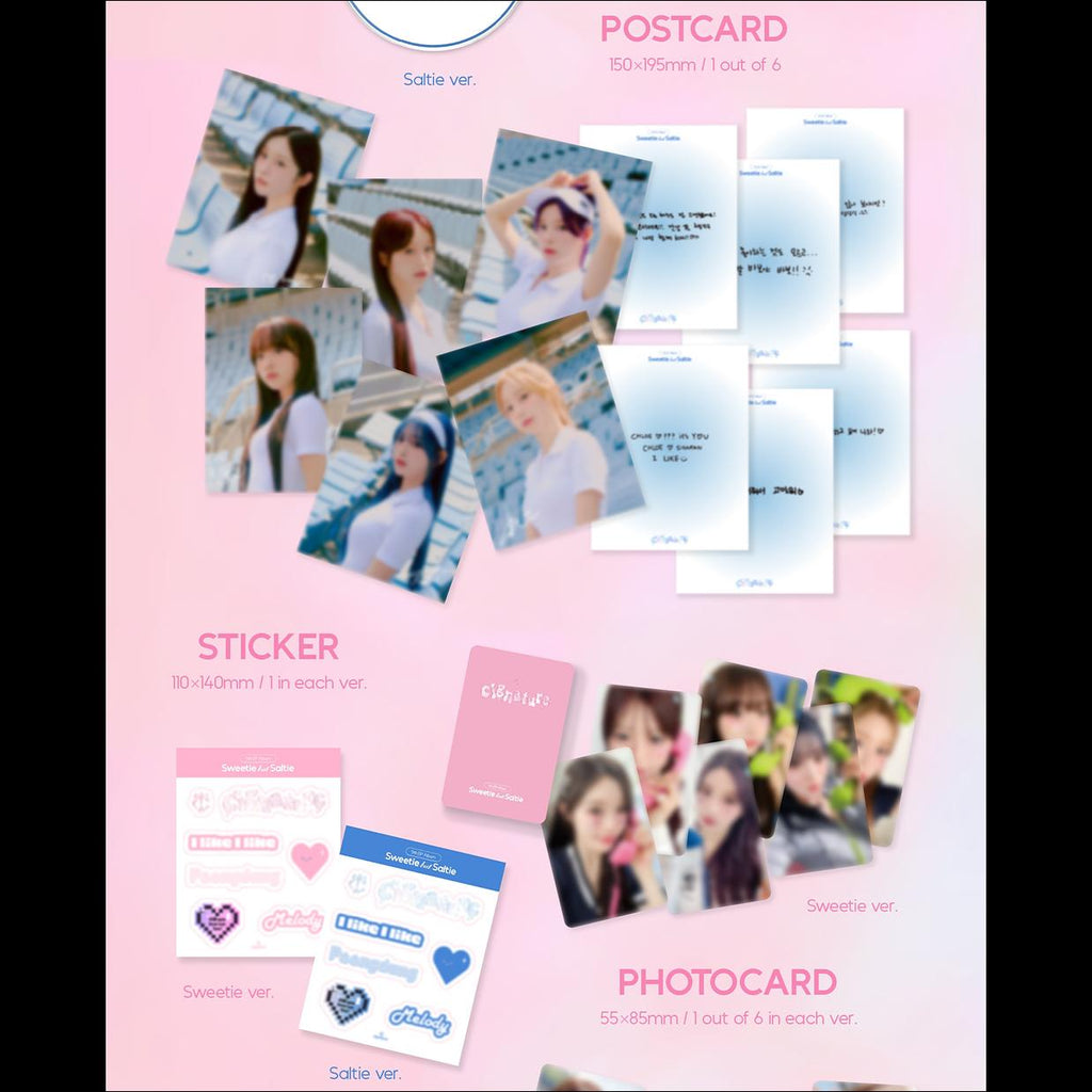 cignature - Sweetie but Saltie (Sweetie ver. / Saltie ver.) / 5th EP Album
