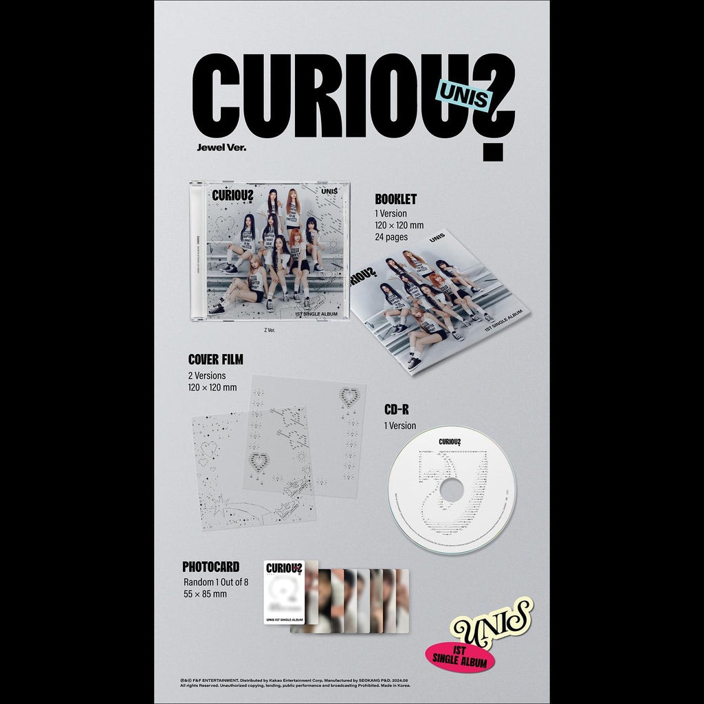 UNIS - CURIOUS Jewel Ver. Album