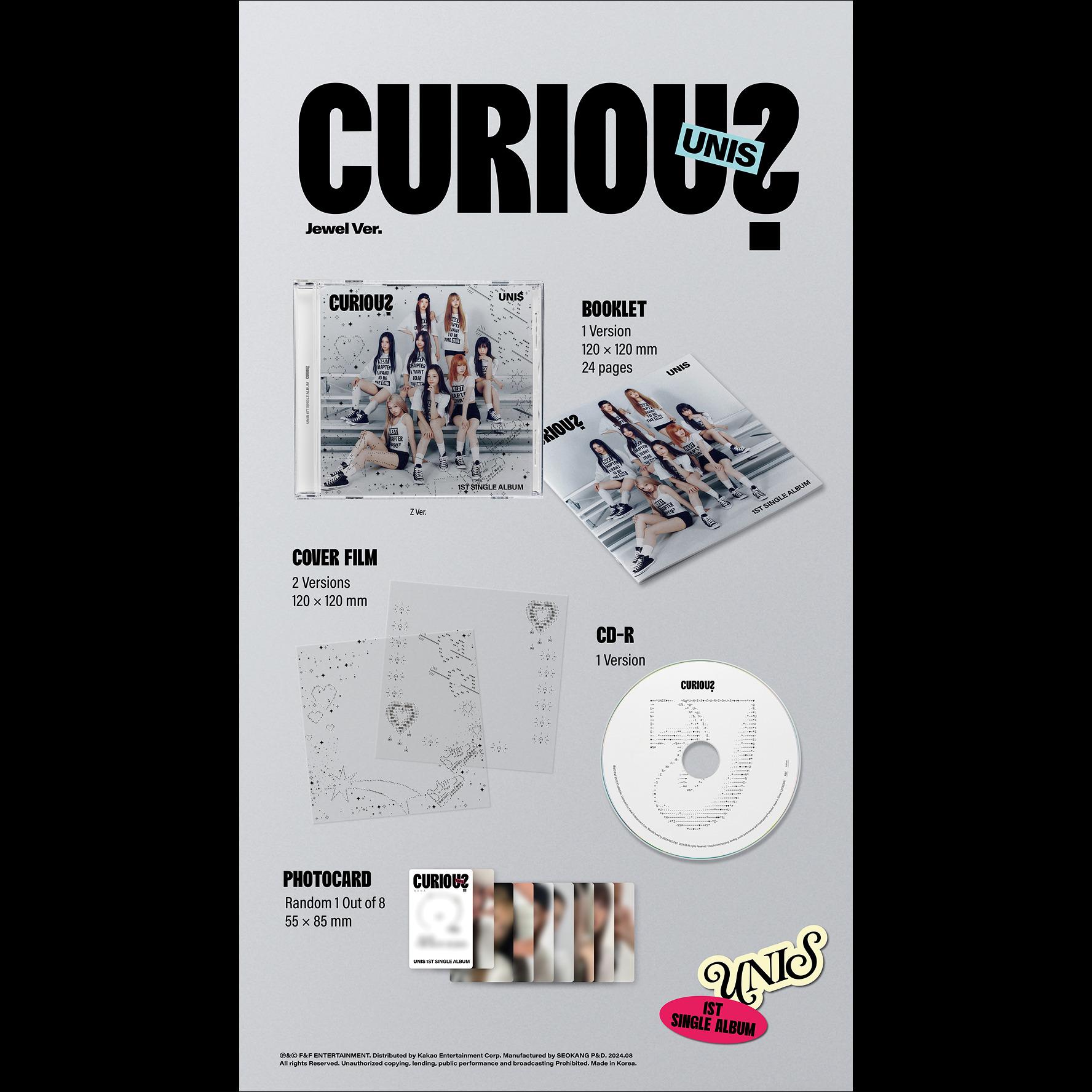 UNIS - CURIOUS Jewel Ver. Album