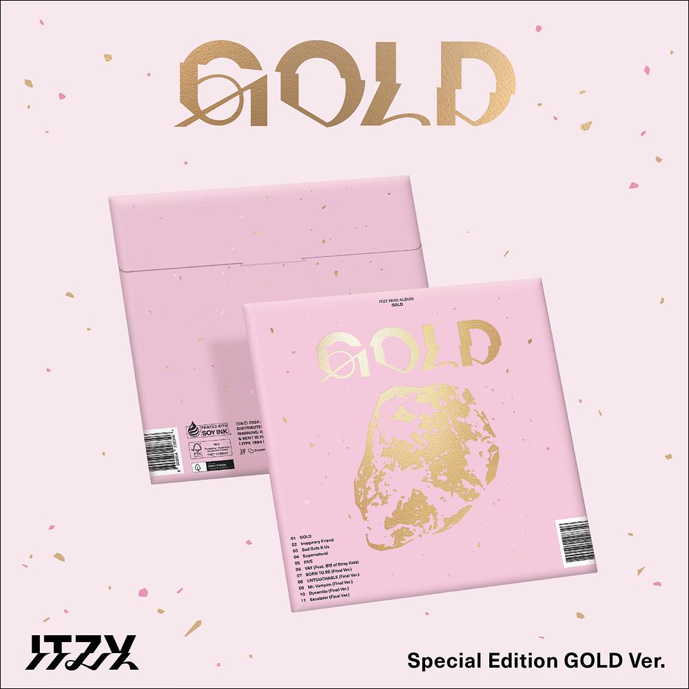 ITZY - GOLD SPECIAL EDITION (GOLD Ver. / Imaginary Friend Ver.)