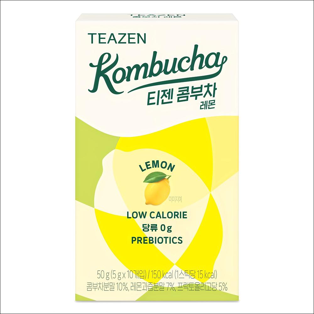 TEAZEN Kombucha Lemon, 5g, 10ct