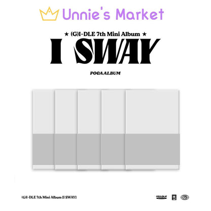 (G)I-DLE - I SWAY POCA Ver. Album