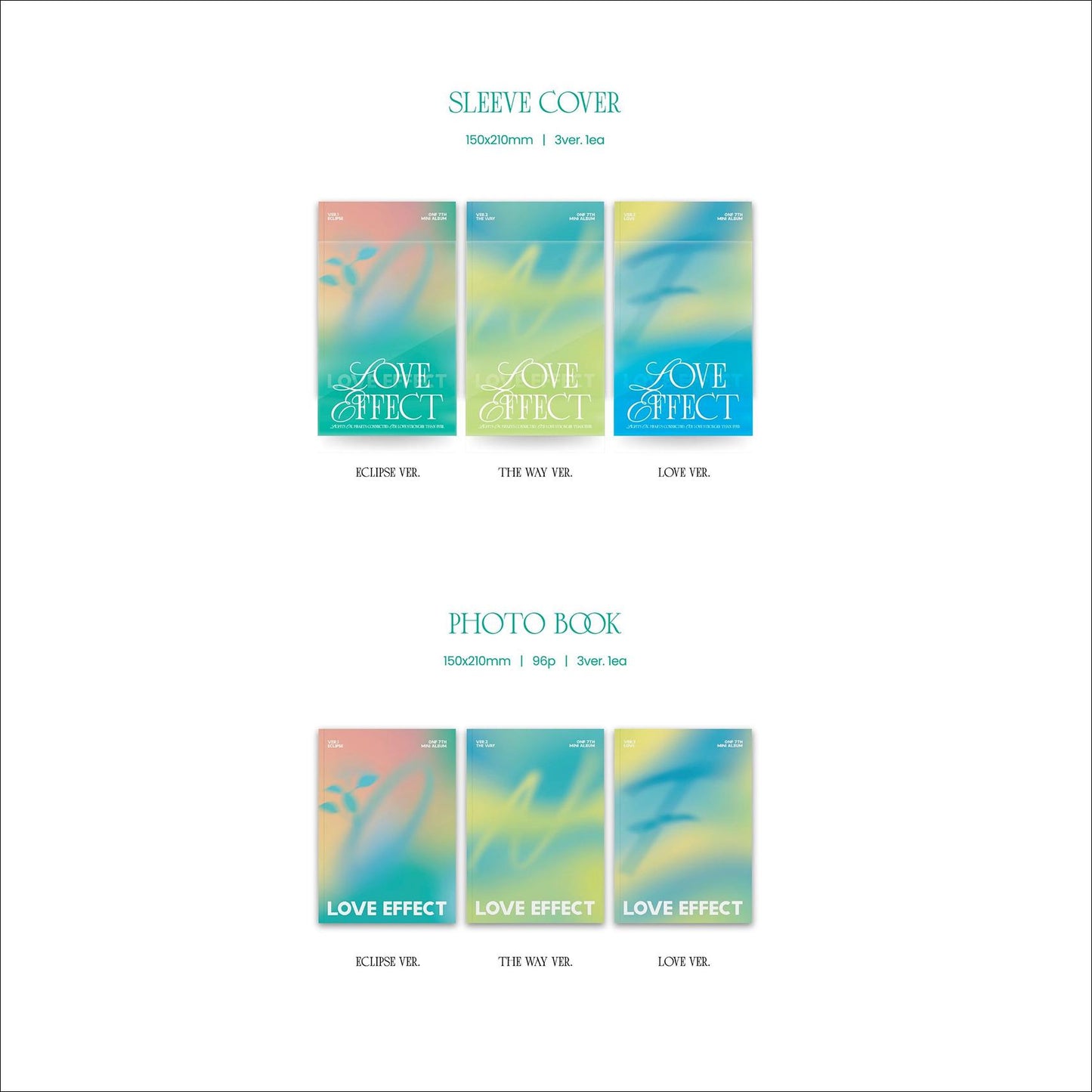 ONF - LOVE EFFECT / 7th Mini Album