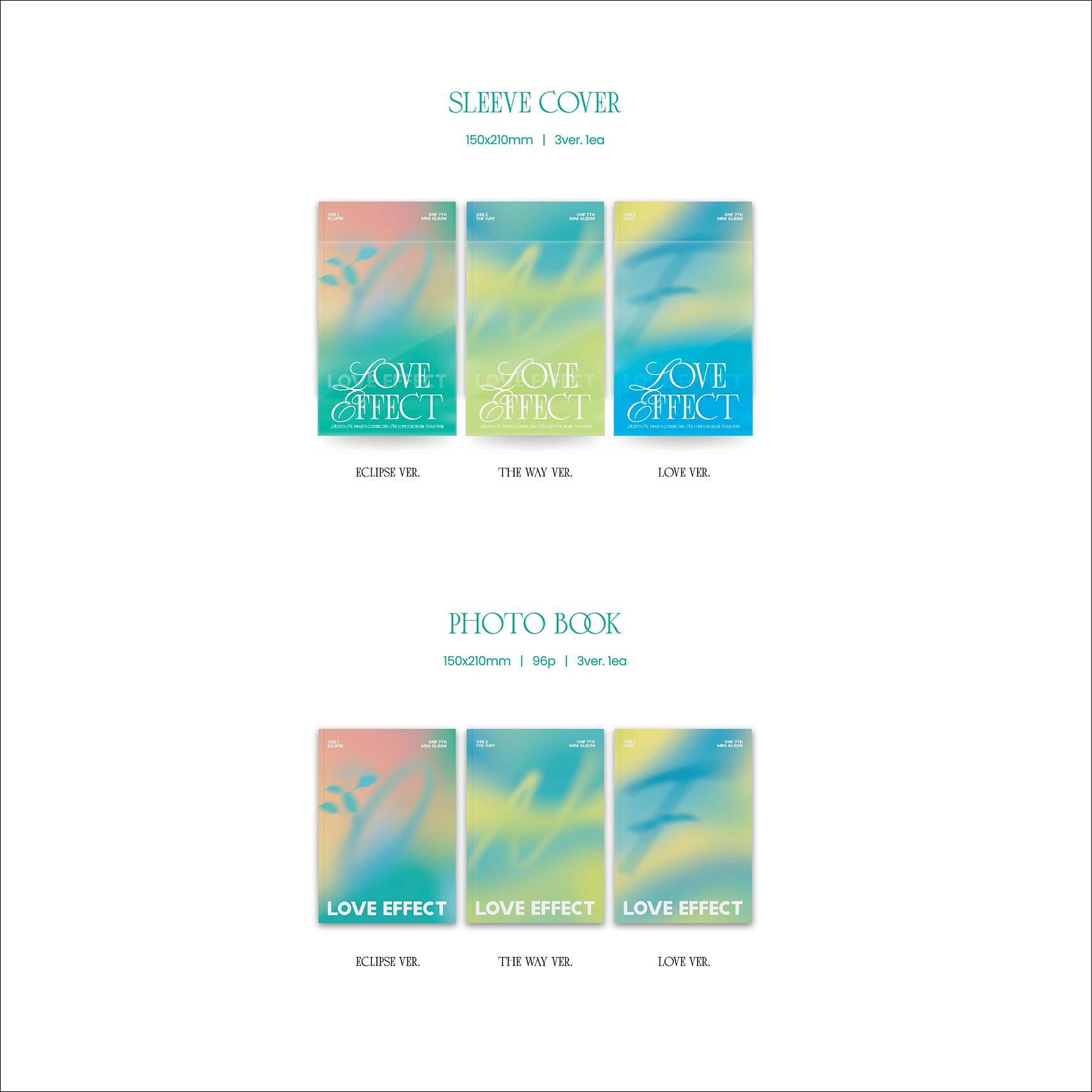 ONF - LOVE EFFECT / 7th Mini Album