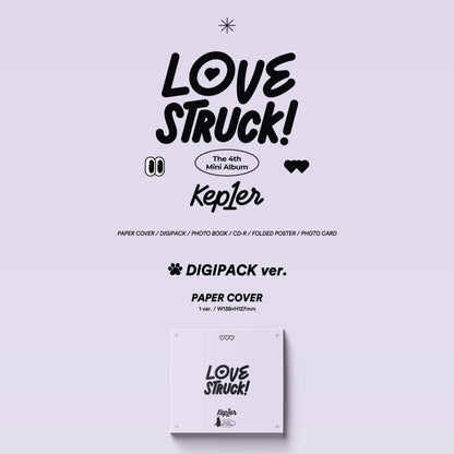KEP1ER LOVESTRUCK!(LOVE STRUCK) Digipack ver.