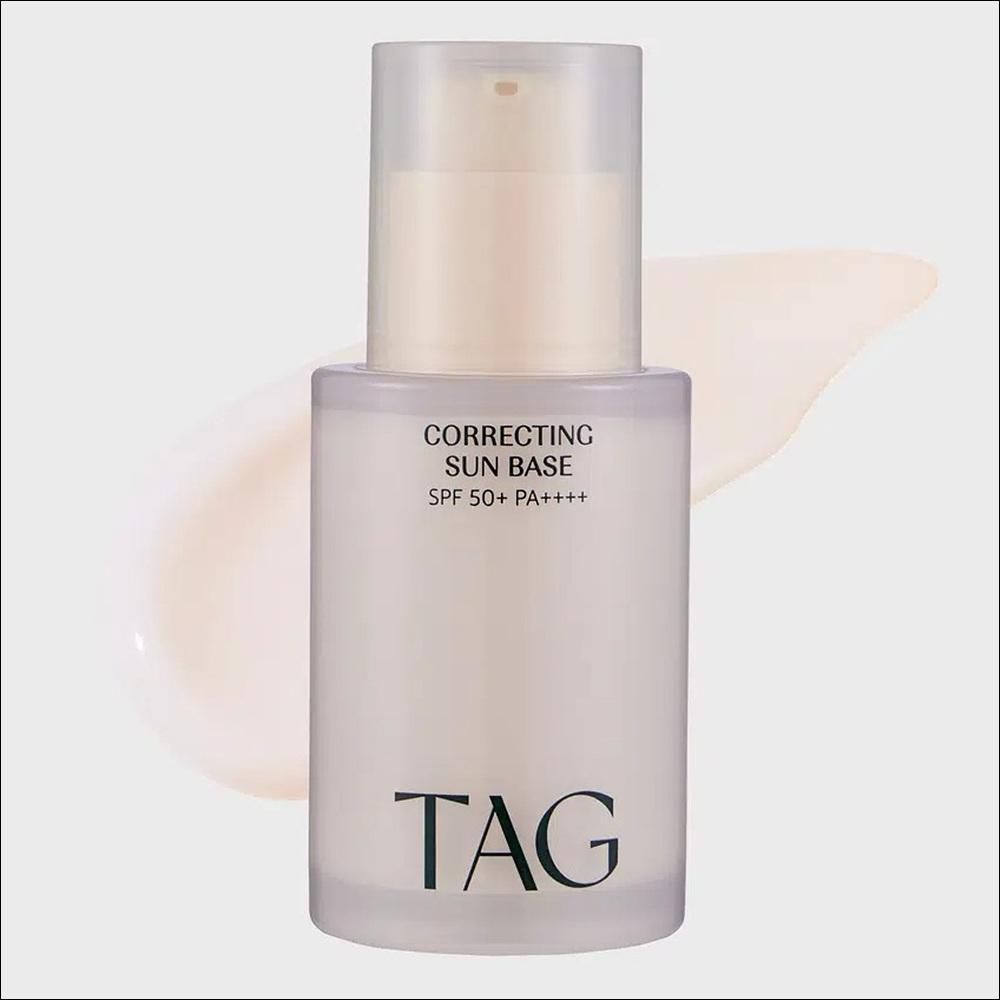 [Daiso x TAG] Correcting Sun Base SPF50+ PA++++ (32ml) - 3 Colors | Color Correcting Makeup Primer & Sunscreen, Viral K-Beauty Daiso Collection