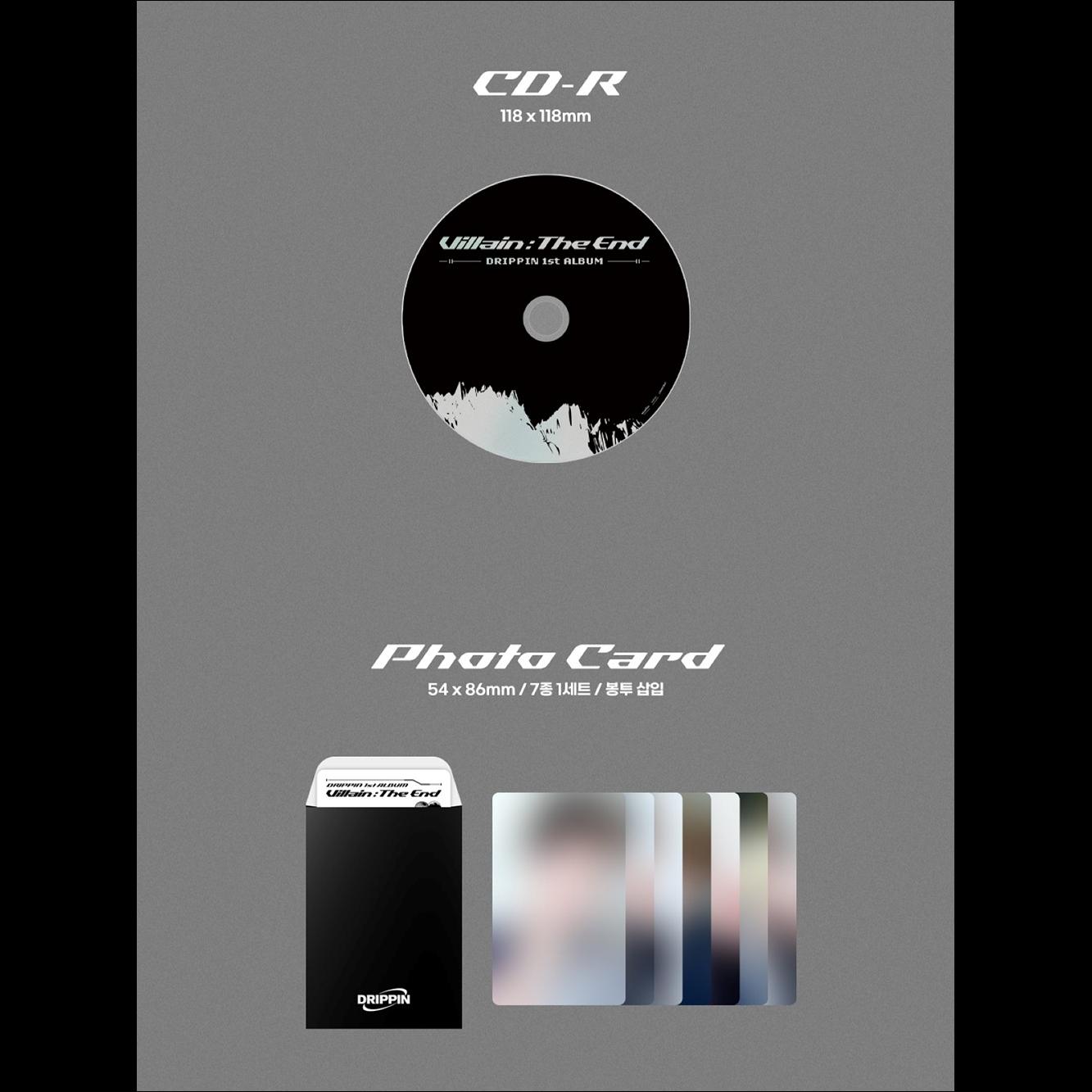 DRIPPIN - Villain : The End 1st regular album (Limited ver.)