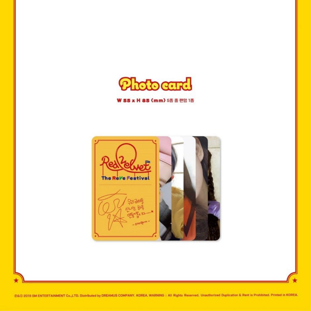 Red Velvet - The ReVe Festival Day 1 Kihno Kit Album