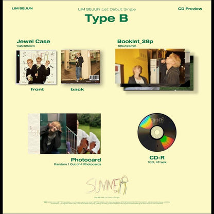 LIM SEJUN - You're My Summer 1st Debut Single