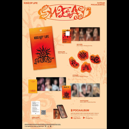 [Pre-order] KISS OF LIFE 3rd Single [SWEAT] (POCAALBUM Ver.) + Free Gift