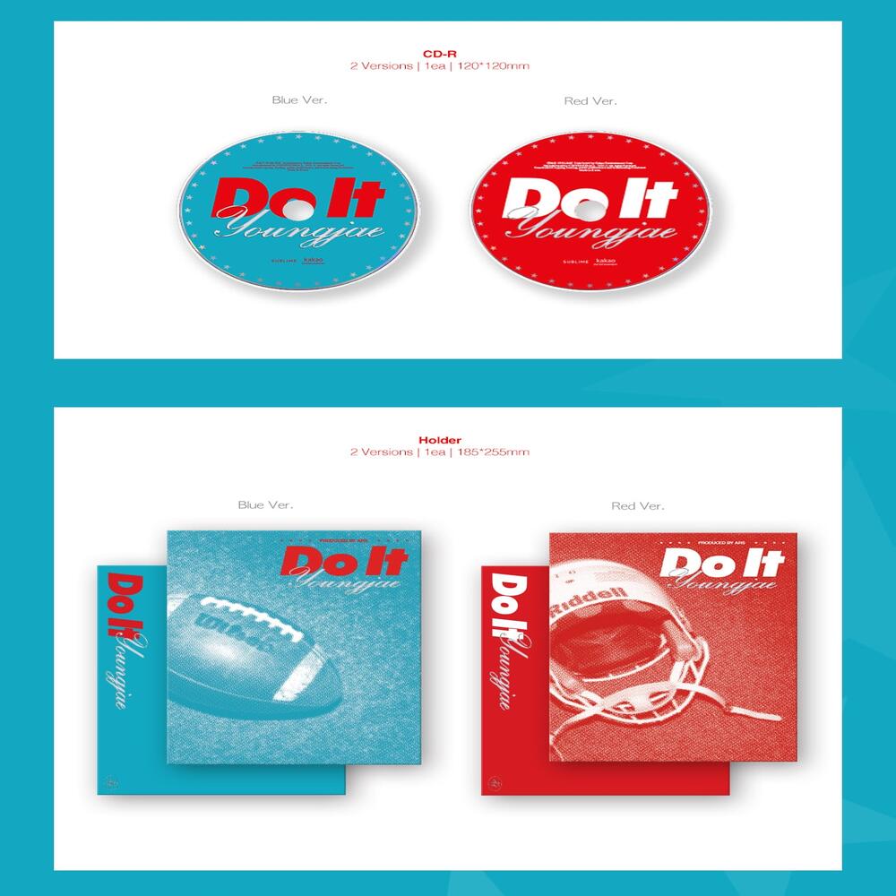 Youngjae(GOT7) Do It (Blue Ver. / Red Ver.)