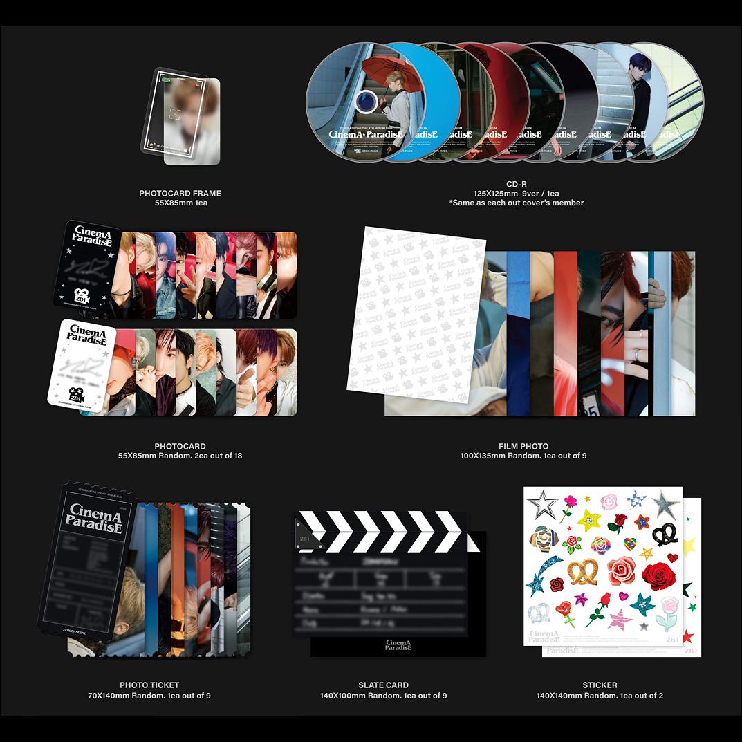 ZEROBASEONE - CINEMA PARADISE DIGIPACK ver.