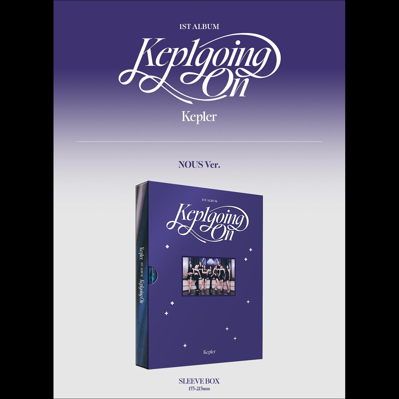 Kep1er - Kep1going On (Scene Ver. / Nous Ver.) / 1st Album
