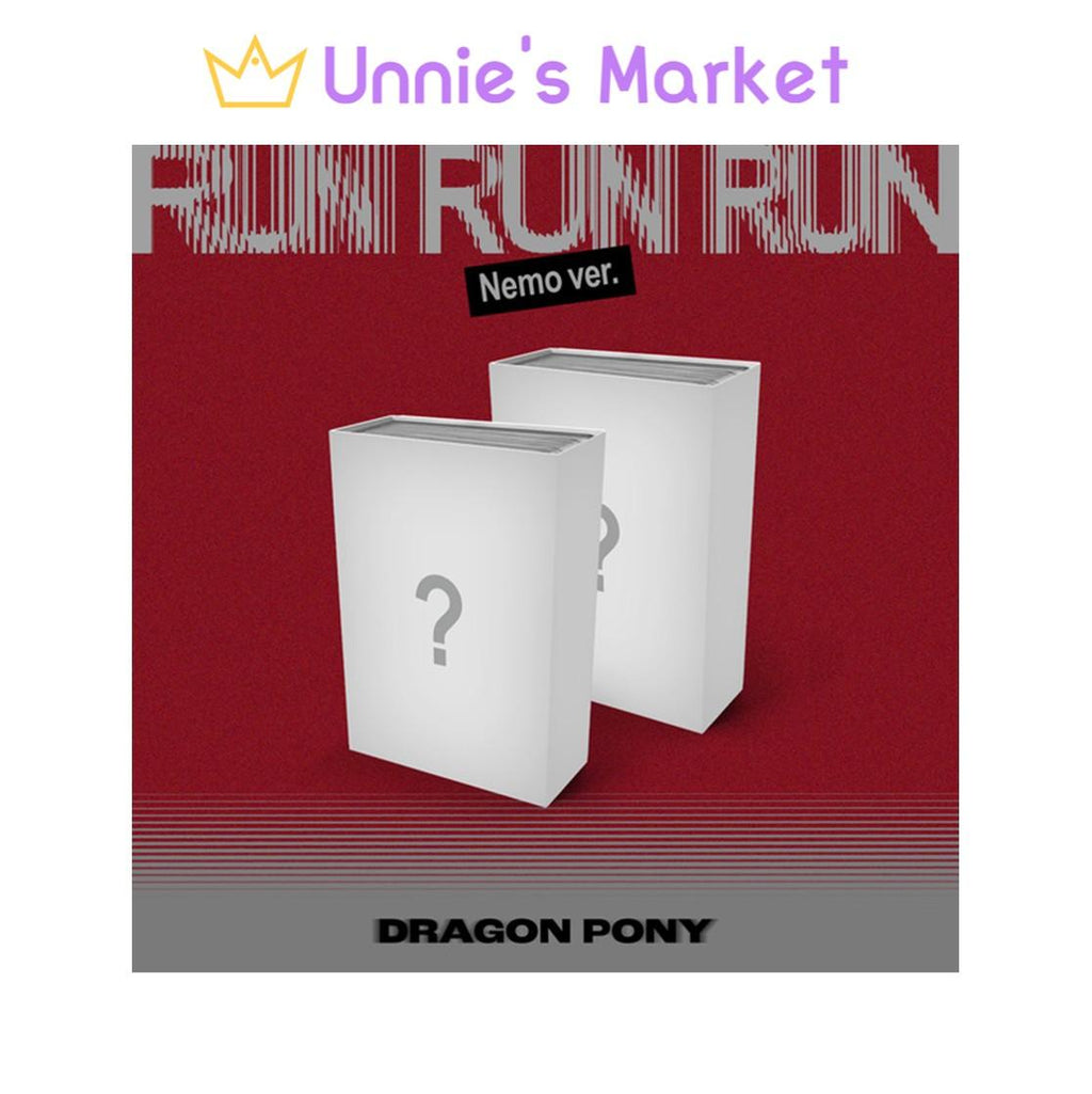 Dragon Pony [RUN RUN RUN] ] EP Album (NEMO ALBUM) + Free Gift