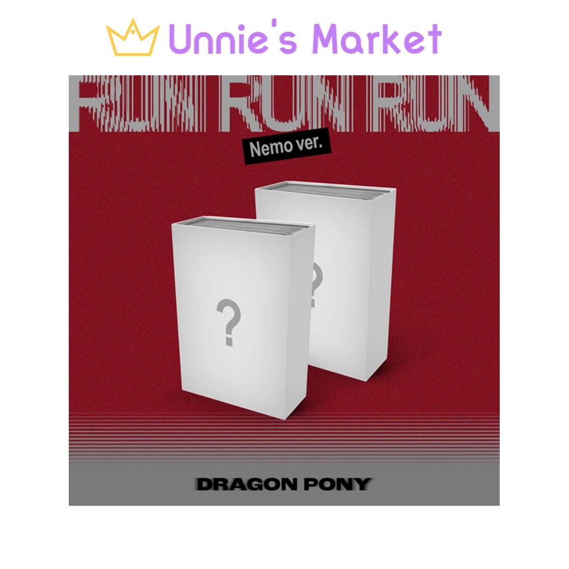 Dragon Pony [RUN RUN RUN] EP Album (NEMO ALBUM) + Free Gift