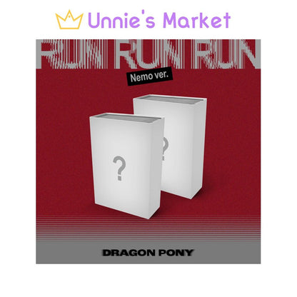Dragon Pony [RUN RUN RUN] EP Album (NEMO ALBUM) + Free Gift