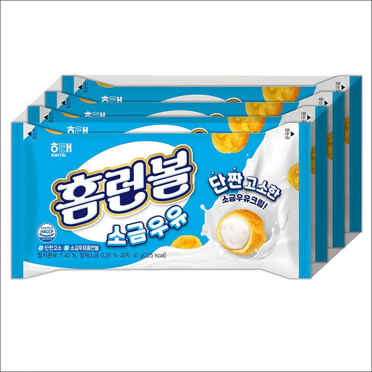 Haitai Home Run Ball (Salted Milk) 41g (4pack / 8pack / 16pack)