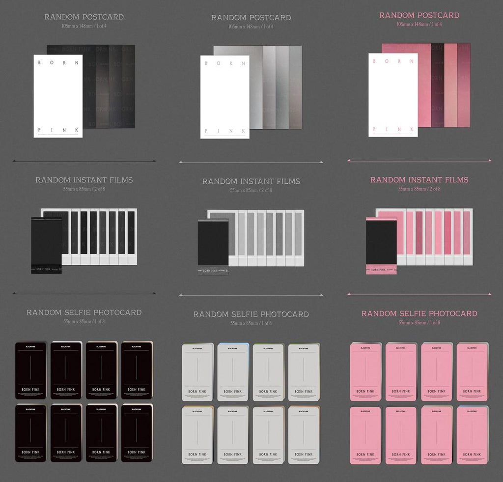 BLACKPINK - BORN PINK BOX Ver. Album