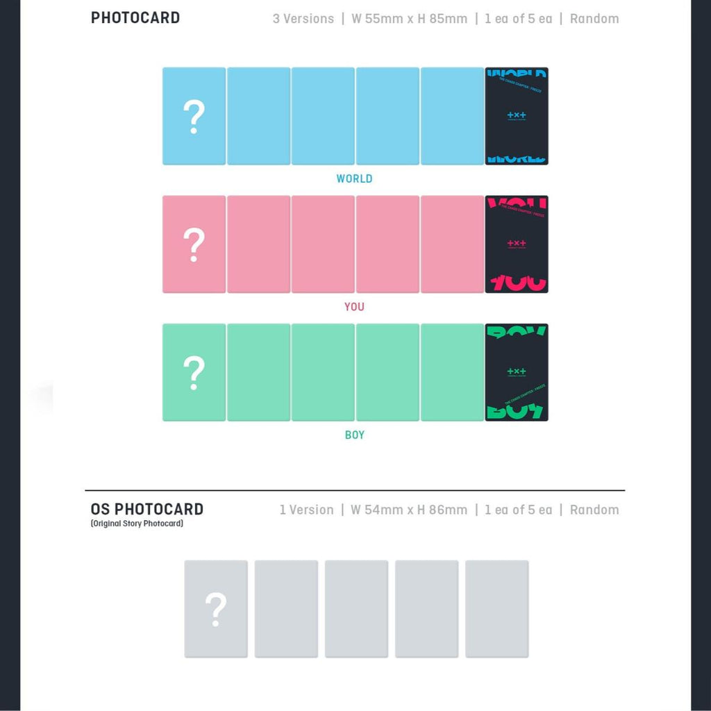 TXT - THE CHAOS CHAPTER : FREEZE Album