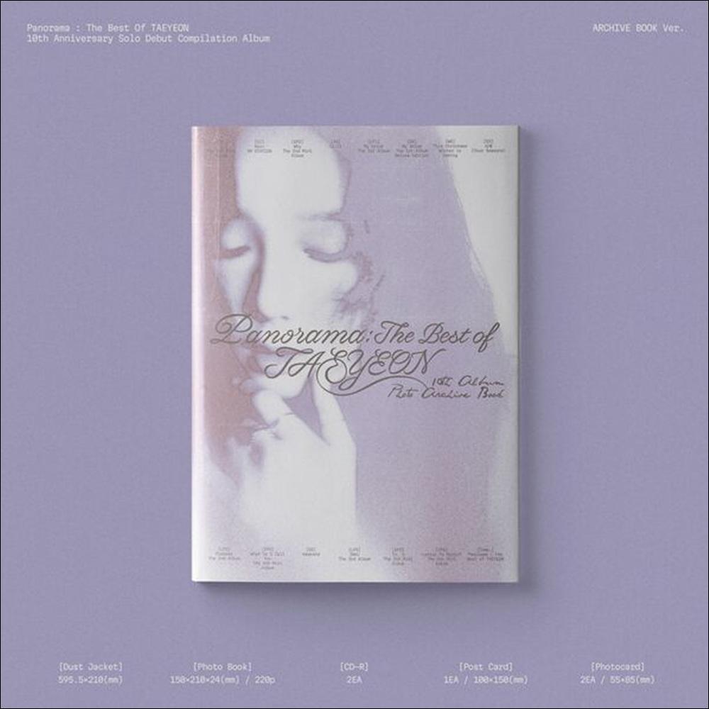 TAEYEON (SNSD) [Panorama : The Best of TAEYEON] Archive Book Ver. + Free Gift