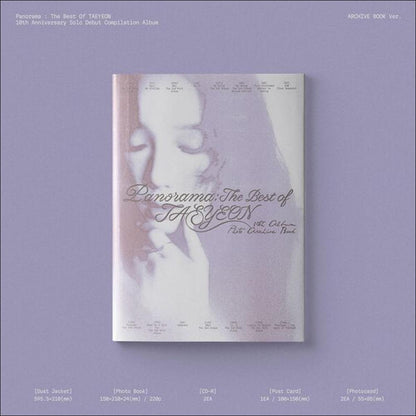 TAEYEON (SNSD) [Panorama : The Best of TAEYEON] Archive Book Ver. + Free Gift