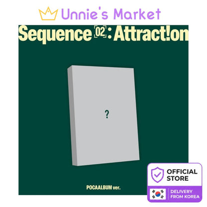 [Pre-order] AND2BLE 2nd Mini Album Sequence 02 Attraction PocaAlbum KPOP + Free Gift