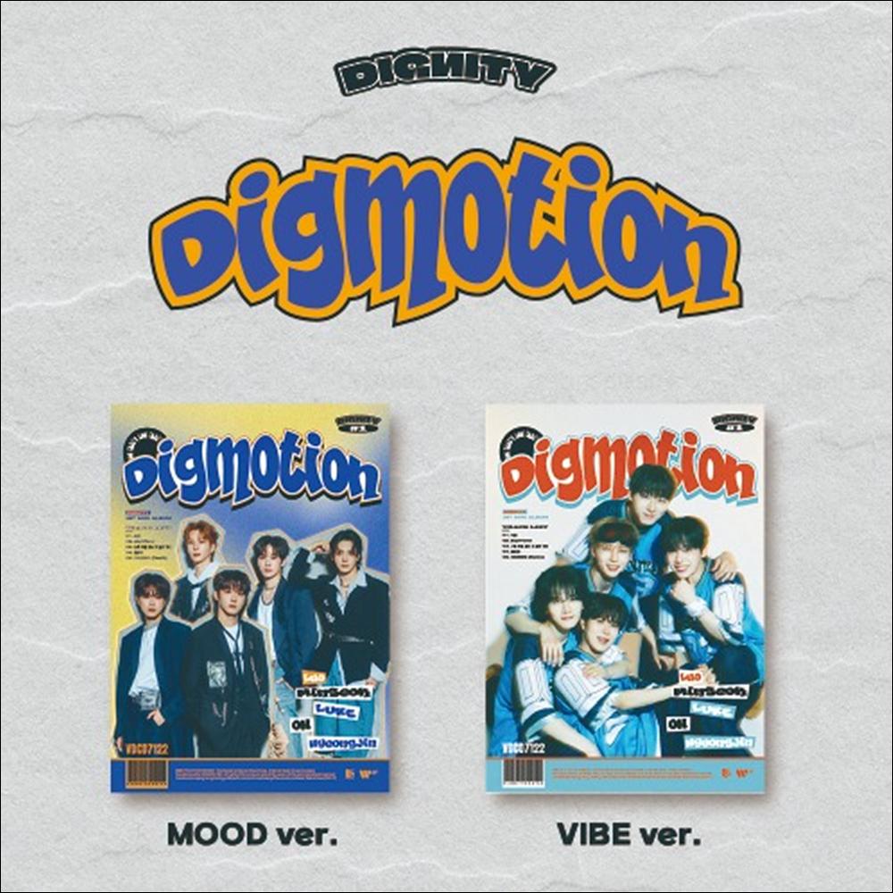 DIGNITY - DIGMOTION 1st Mini Album(MOOD Ver., VIBE Ver.)