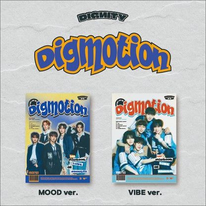 DIGNITY - DIGMOTION 1st Mini Album (MOOD Ver., VIBE Ver.)