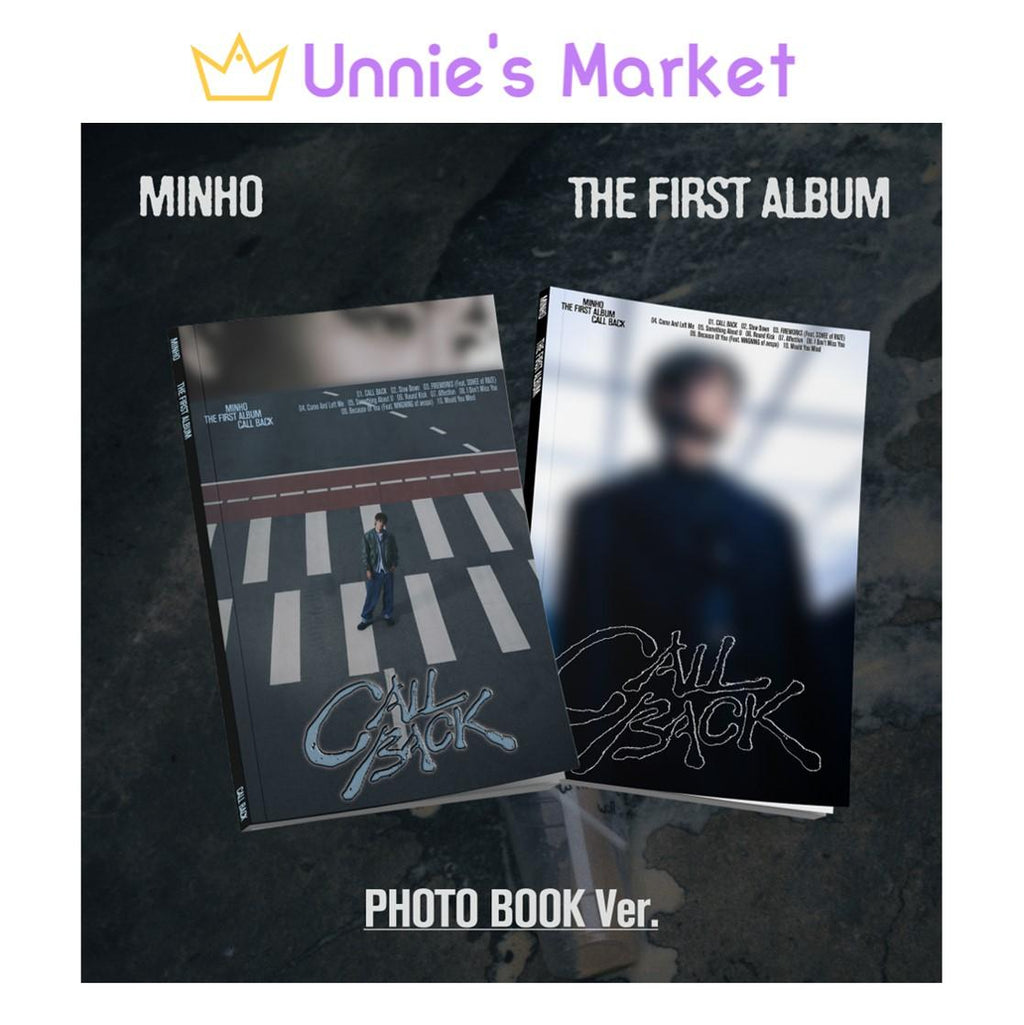 (Photobook Ver.) MINHO(SHINee) CALL BACK The 1st Album
