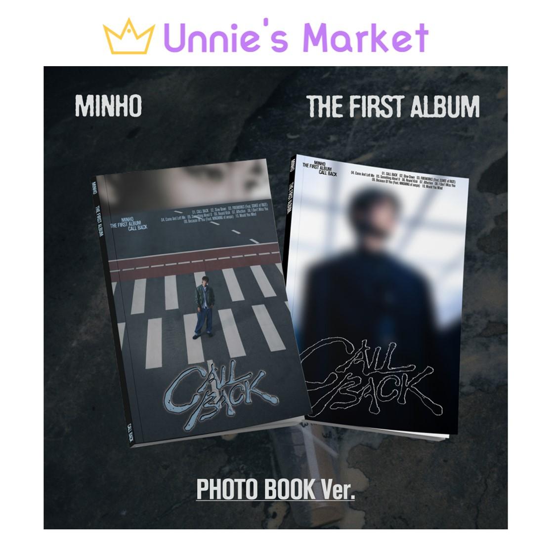 (Photobook Ver.) MINHO(SHINee) CALL BACK The 1st Album