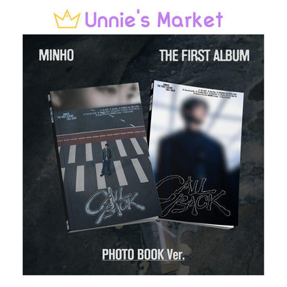 (Photobook Ver.) MINHO (SHINee) CALL BACK The 1st Album