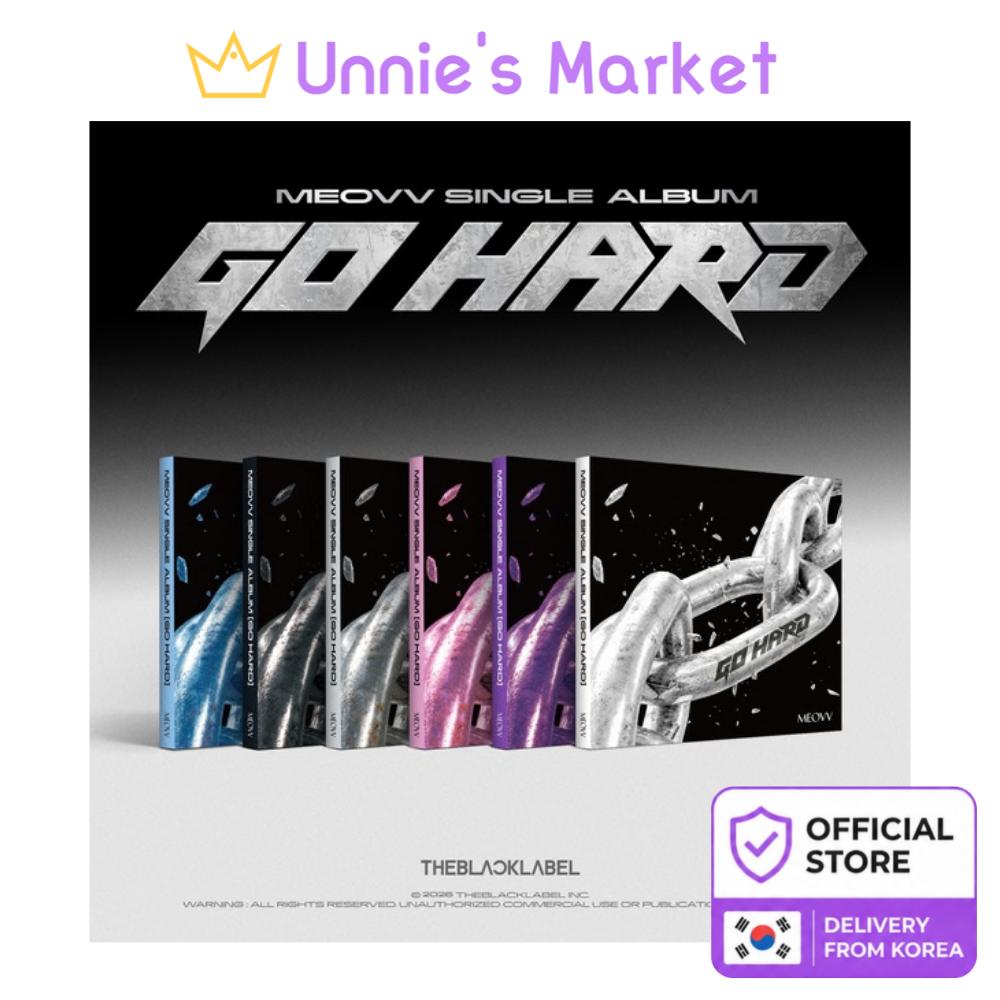 [Pre-order] MEOVV Single Album GO HARD KPOP Sealed Album + Free Gift