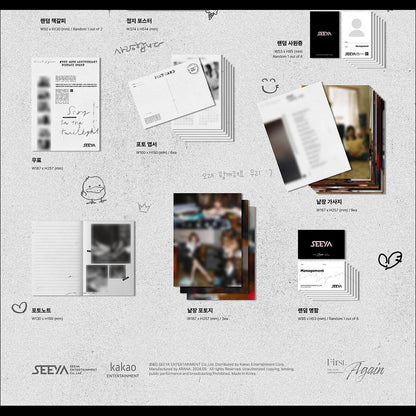 SEEYA [First, Again] 20th Anniversary Album + Free Gift