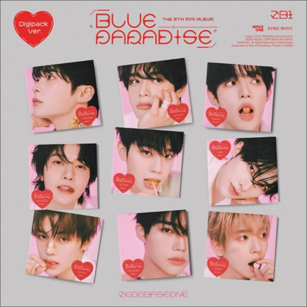 [SET] ZEROBASEONE BLUE PARADISE_Digipack Ver. / 5th Mini Album