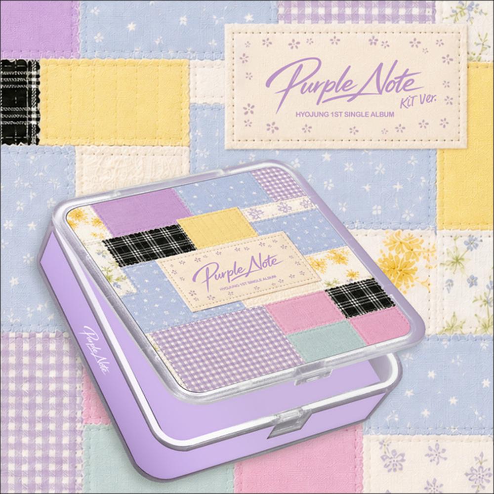 HYOJUNG (OH MY GIRL) [Purple Note] 1st Single Album + Free Gift