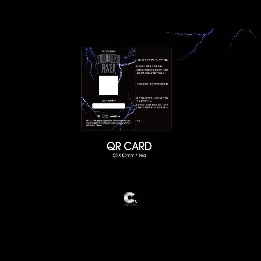 CIX - THUNDER FEVER 7th EP Album (Keyring Ver. Album)