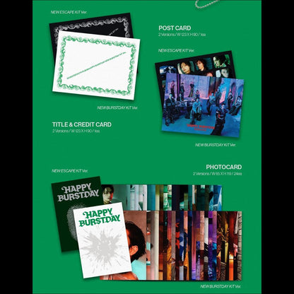 SEVENTEEN - HAPPY BURSTDAY KiT Ver. / 5th Album