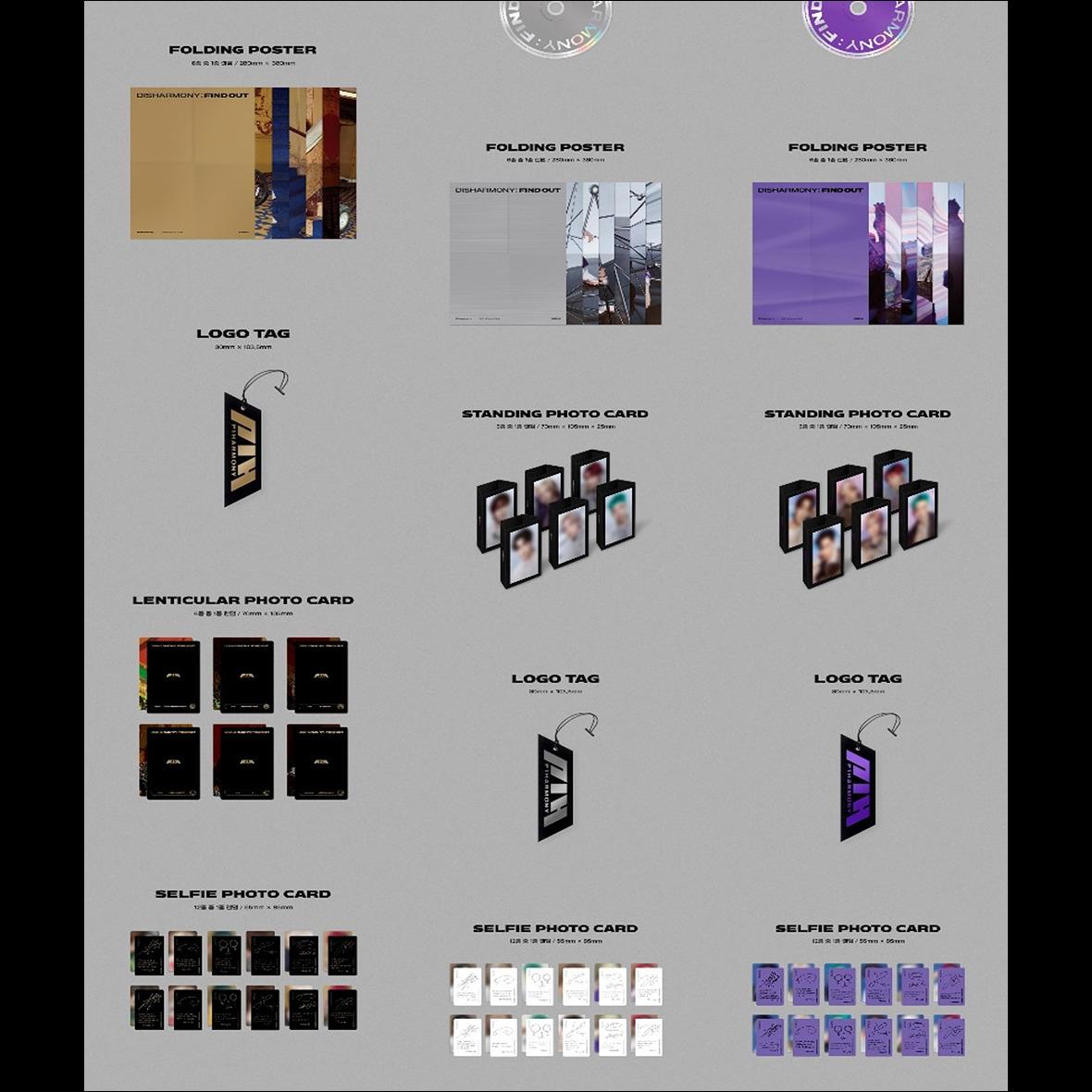 P1Harmony [DISHARMONY : FIND OUT] 3rd Mini Album