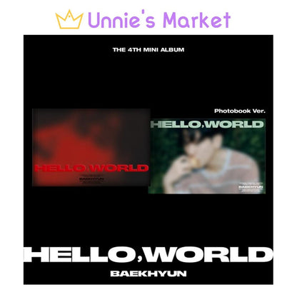 BAEKHYUN (EXO) - Hello World Photobook ver. / 4th Mini Album