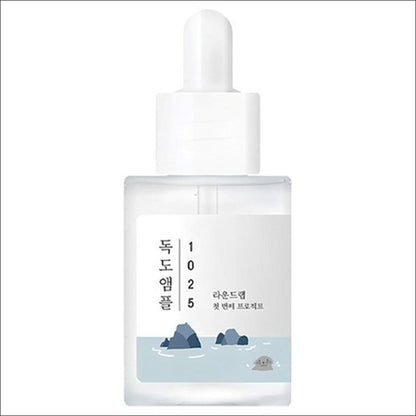 [Round Lab] 1025 Dokdo Ampoule 45g - Deep Sea Water Minerals, Intensive Hydration, Soothing & Barrier Care, K-Beauty