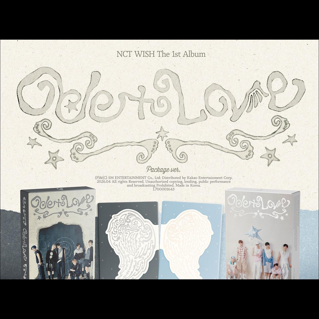 (Package Ver.) NCT WISH [Ode to Love] 1st Album + free gift