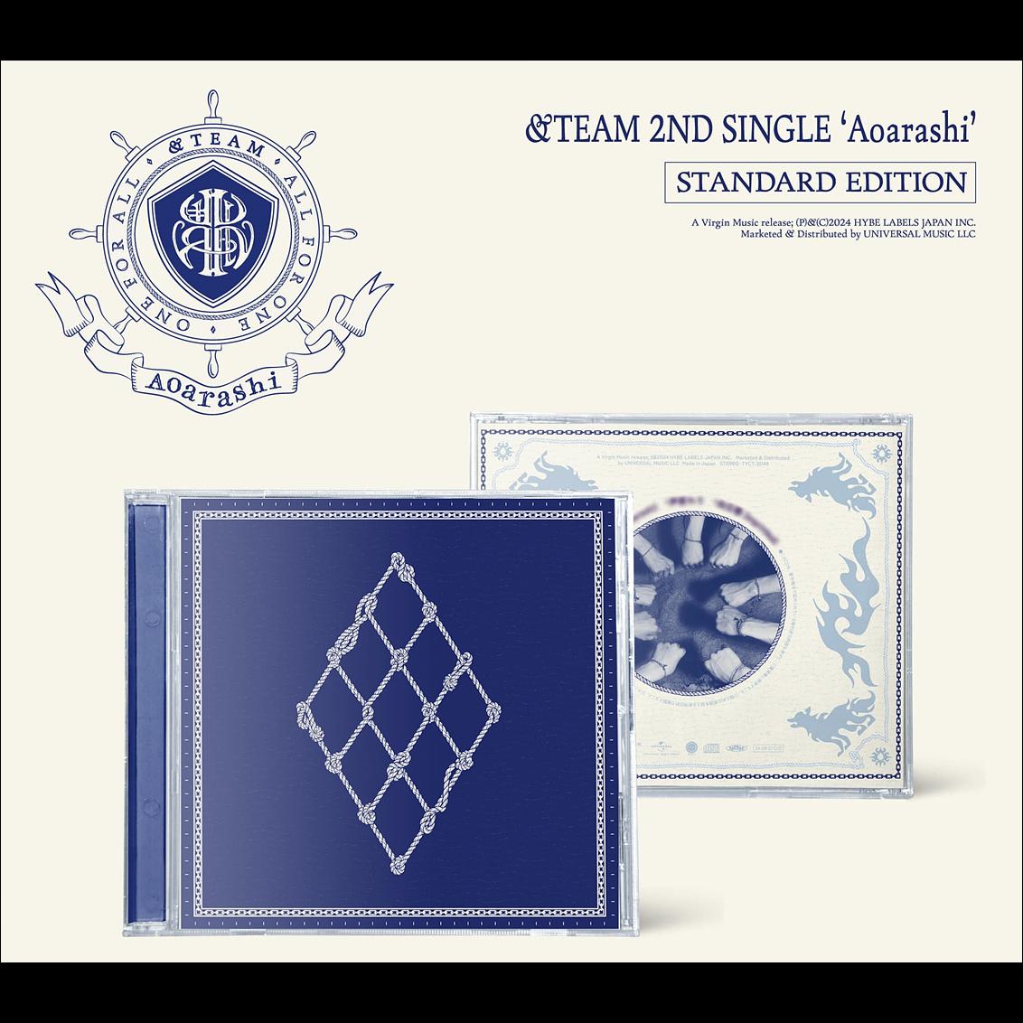 &TEAM - Aoarashi 2nd SINGLE Standard Edition