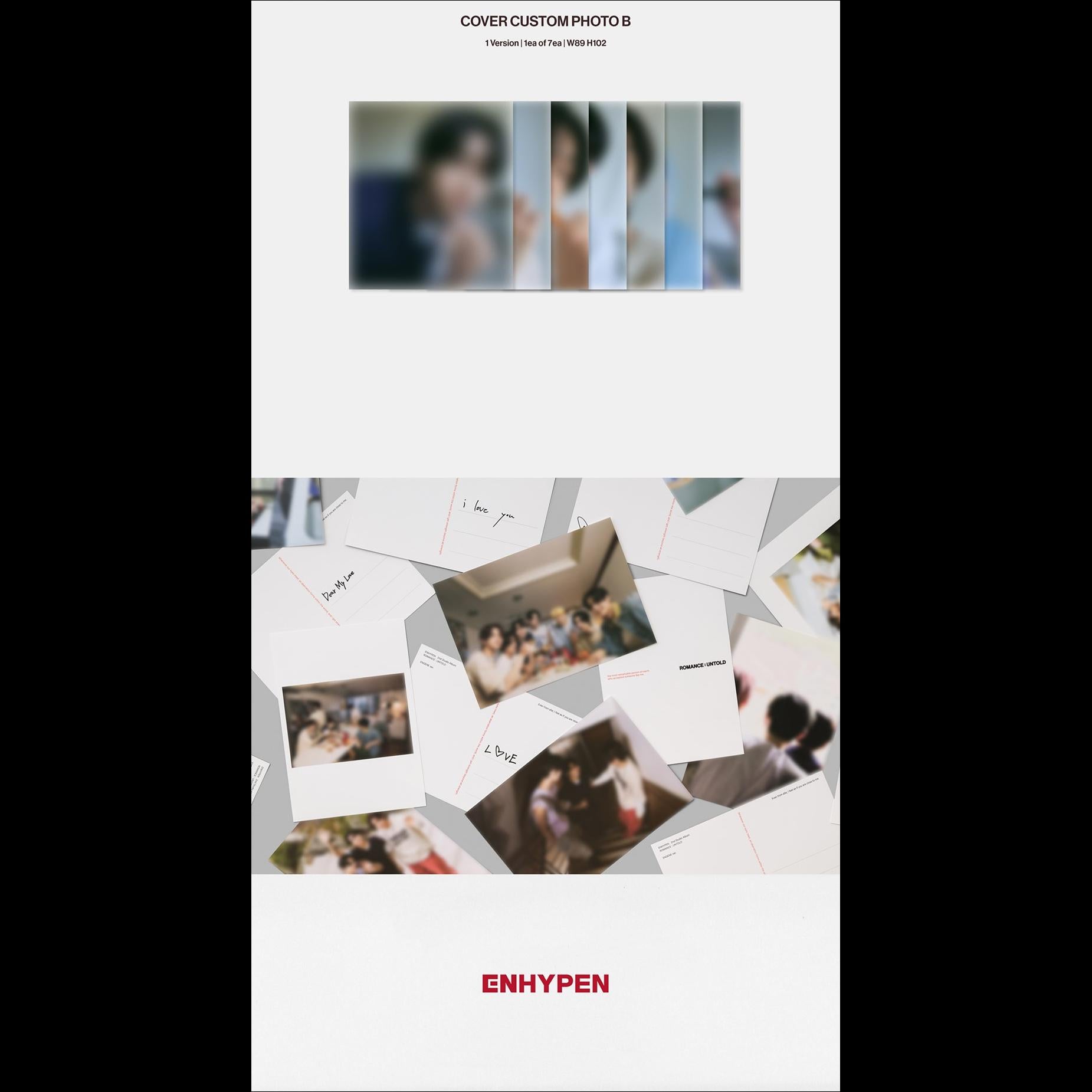 [POB] ENHYPEN - ROMANCE : UNTOLD ENGENE ver. Album