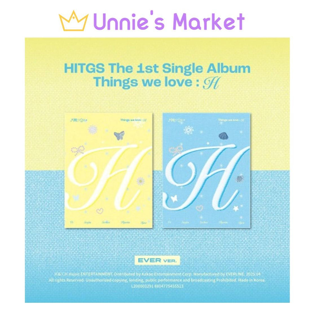 HITGS - Things we love : H EVER ver. Album (Hi ver. / Hello ver.)