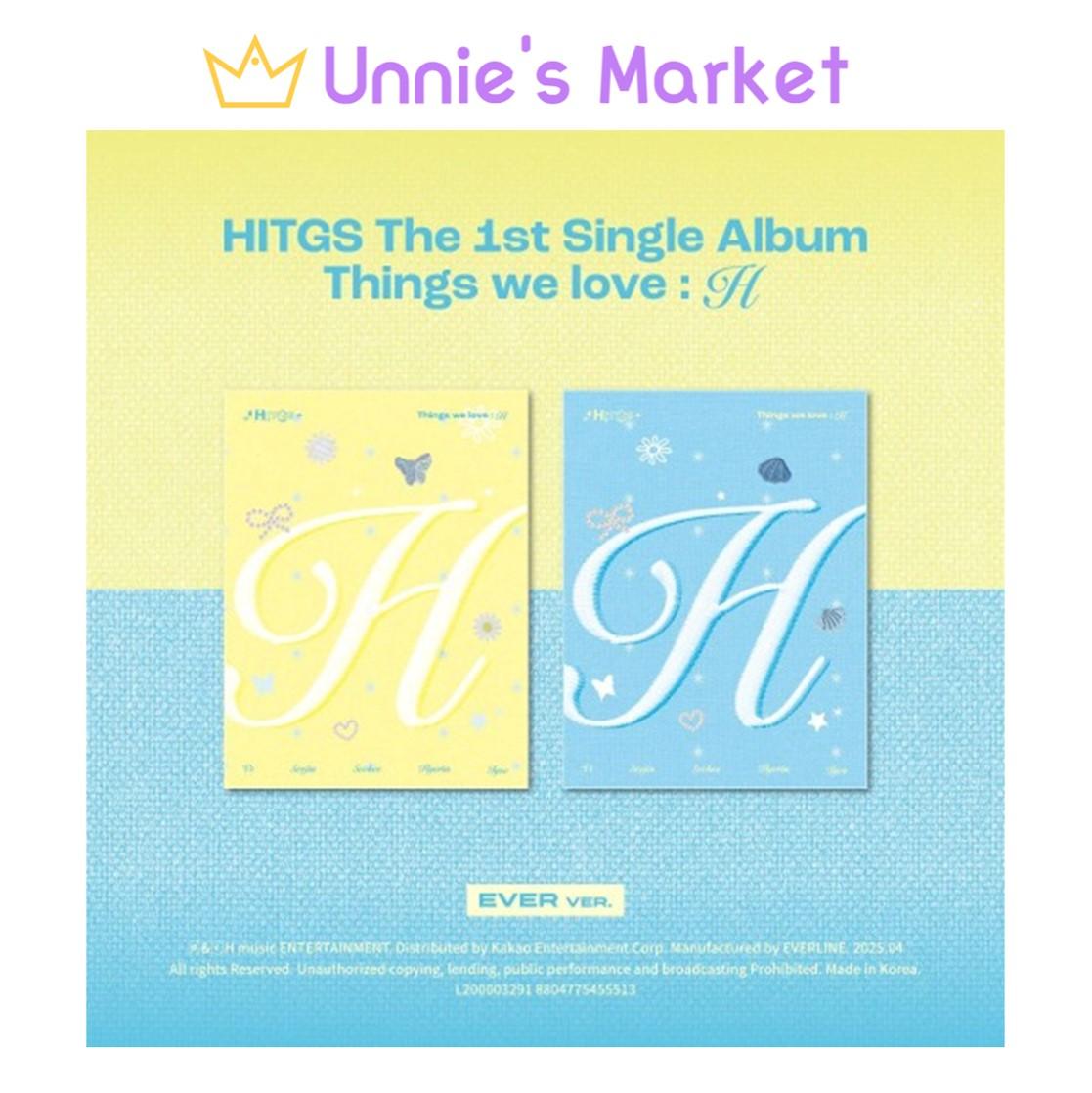 HITGS - Things we love : H EVER ver. Album (Hi ver. / Hello ver.)