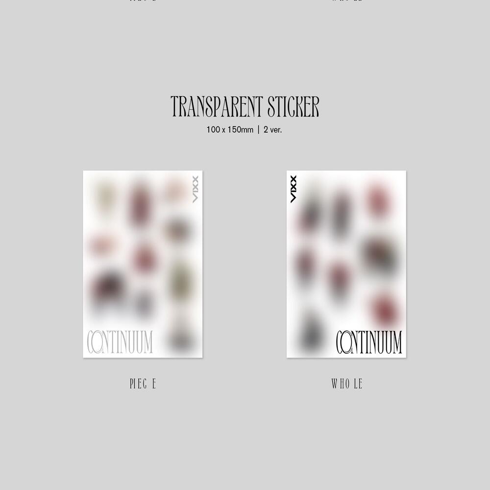 VIXX [CONTINUUM] (PIECE ver. / WHOLE ver.)