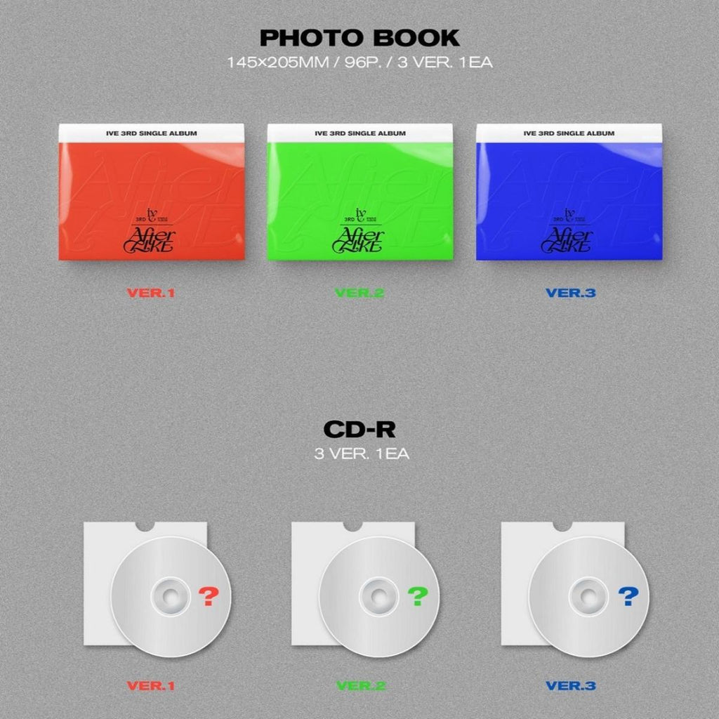 IVE - After LIKE Photo Book Ver. Album(Random)