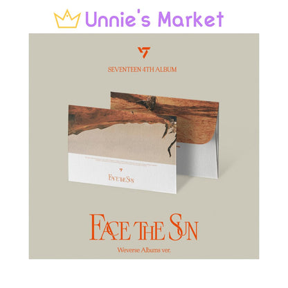 SEVENTEEN - FACE THE SUN Weverse Albums ver. (Random)