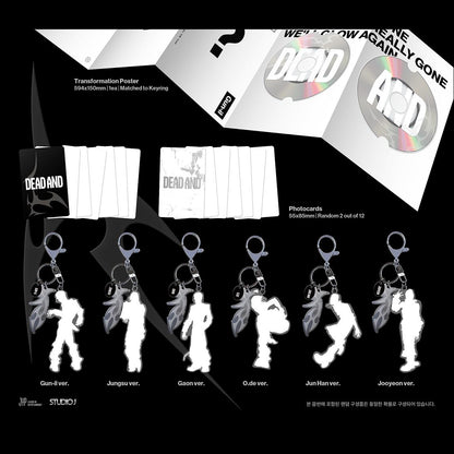 Xdinary Heroes DEAD AND (Keyring ver.) / 8th Mini Album + Free Gift