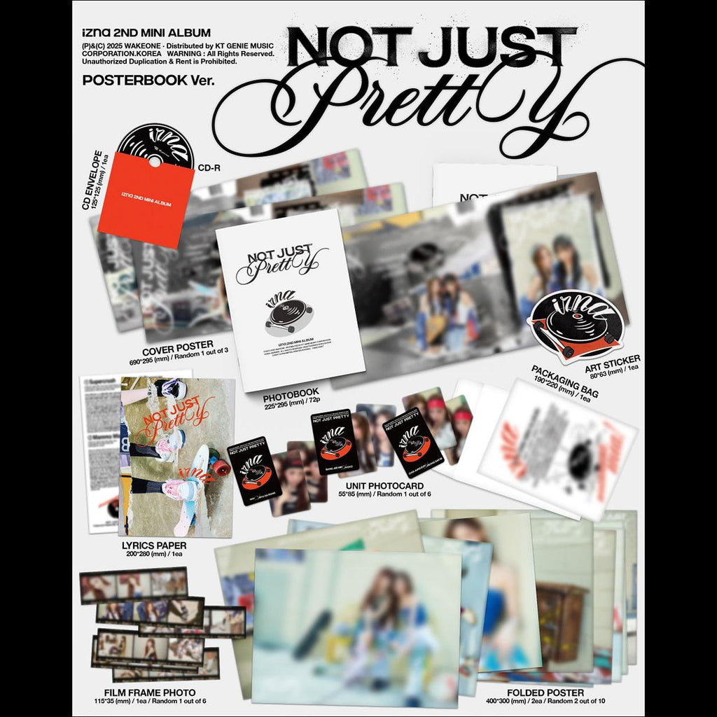 izna [Not Just Pretty] POSTERBOOK Ver.